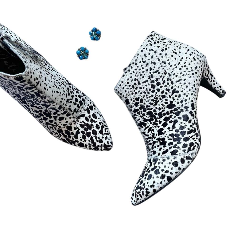 Matisse Cow Hair Heeled Booties